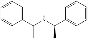 (1R)-1-phenyl-N-[(1R)-1-phenylethyl]ethanamine 结构式