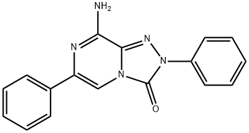8-amino-2,6-diphenyl-[1,2,4]triazolo[4,3-a]pyrazin-3(2H)-one 结构式