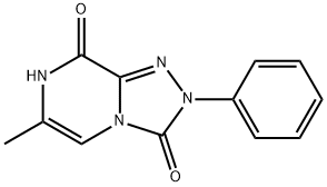 6-methyl-2-phenyl-[1,2,4]triazolo[4,3-a]pyrazine-3,8(2H,7H)-dione 结构式