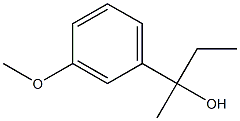 2-(3-甲氧基苯基)丁-2-醇 结构式