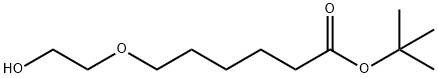 6-(2-羟基乙氧基)己酸叔丁酯 结构式