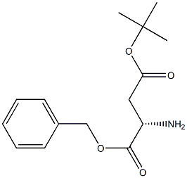 L-Aspartic acid, 4-(1,1-dimethylethyl) 1-(phenylmethyl) ester 结构式