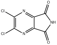2,3-二氯-5H-吡咯并[3,4-B]吡嗪-5,7(6H)-二酮 结构式
