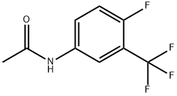 Acetamide, N-[4-fluoro-3-(trifluoromethyl)phenyl]- 结构式