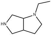 1-Ethyloctahydropyrrolo[3,4-b]pyrrole 结构式