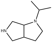 1-Isopropyloctahydropyrrolo[3,4-b]pyrrole 结构式