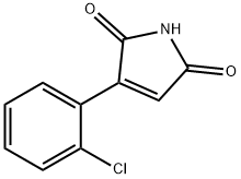 3-(2-Chloro-phenyl)-pyrrole-2,5-dione 结构式