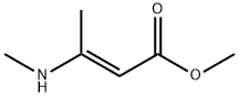 methyl (2E)-3-(methylamino)but-2-enoate 结构式