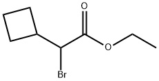 ethyl 2-bromo-2-cyclobutylacetate 结构式