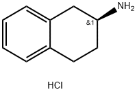 (S)-1,2,3,4-tetrahydronaphthalen-2-amine hydrochloride 结构式