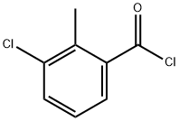3-Chloro-2-methylbenzoyl chloride 结构式