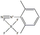 Benzenediazonium, 2,6-dimethyl-, tetrafluoroborate(1-) 结构式