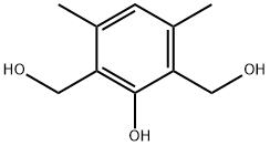 2,6-bis(hydroxymethyl)-3,5-dimethylphenol 结构式