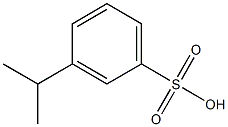 Benzenesulfonic acid, 3-(1-methylethyl)- 结构式