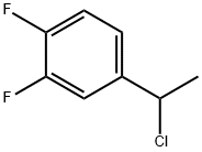 4-(1-氯乙基)-1,2-二氟苯 结构式