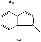 1H-Indazol-4-amine, 1-methyl- 结构式