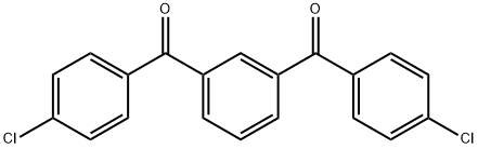 1,3-Bis(4-chlorobenzoyl)benzene 结构式