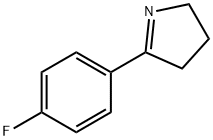 5-(4-氟苯基)-3,4-二氢-2H-吡咯 结构式