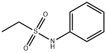 Ethanesulfonamide, N-phenyl- 结构式