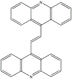 9,9 '-亚乙烯基二(8CL)吖啶 结构式