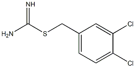 Carbamimidothioic acid, (3,4-dichlorophenyl)methyl ester 结构式