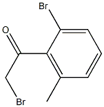 2-Bromo-1-(2-bromo-6-methylphenyl)ethanone 结构式