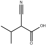 2-氰基-3-甲基丁酸 结构式