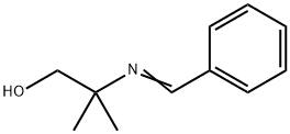 1-Propanol,2-methyl-2-[(phenylmethylene)amino]- 结构式