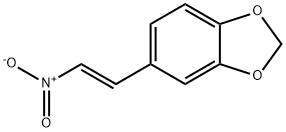 (E)-5-(2-硝基乙烯基)苯并[D][1,3]二噁英 结构式