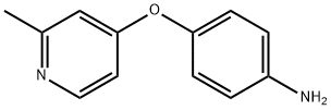 4-(2-Methyl-pyridin-4-yloxy)-phenylamine 结构式