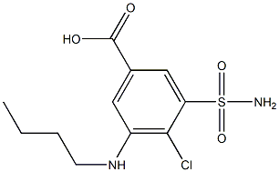 布美他尼杂质 结构式