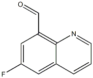 6-氟喹啉-8-甲醛 结构式