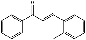 (2E)-3-(2-methylphenyl)-1-phenylprop-2-en-1-one 结构式