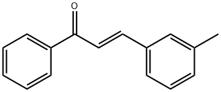 (2E)-3-(3-methylphenyl)-1-phenylprop-2-en-1-one 结构式