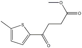 Methyl 4-(5-methyl-2-thienyl)-4-oxobutyrate 结构式