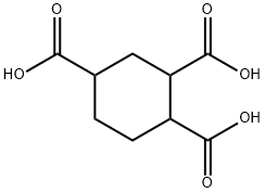 1,2,4-CYCLOHEXANETRICARBOXYLIC ACID 结构式