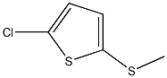 2-chloro-5-methylsulfanylthiophene 结构式