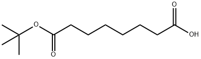 8-(叔丁氧基)-8-氧代辛酸 结构式