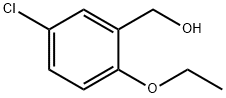 (5-氯-2-乙氧基苯基)甲醇 结构式