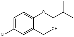 2-ISO-BUTOXY-5-CHLOROBENZYL ALCOHOL 结构式