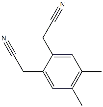 1,2-Benzenediacetonitrile,4,5-dimethyl- 结构式