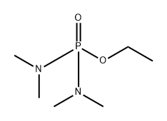 Phosphorodiamidic acid, tetramethyl-, ethyl ester 结构式