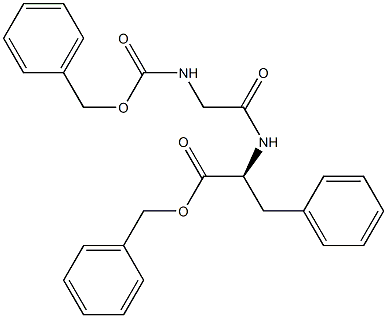 L-Phenylalanine,N-[(phenylmethoxy)carbonyl]glycyl-, phenylmethyl ester (9CI) 结构式