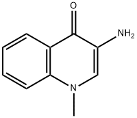 3-氨基-1-甲基喹啉-4(1H)-酮 结构式
