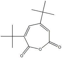 2,7-Oxepindione,3,5-bis(1,1-dimethylethyl)- 结构式