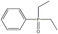 Phosphine oxide, diethylphenyl- 结构式