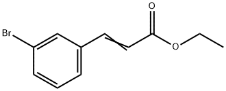 3-(3-溴苯基)丙烯酸乙酯 结构式