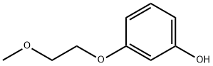 3-(2-甲氧基乙氧基)苯酚 结构式