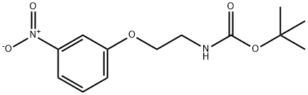 tert-Butyl (2-(3-nitrophenoxy)ethyl)carbamate 结构式