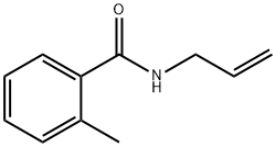 N-allyl-2-methylbenzamide 结构式